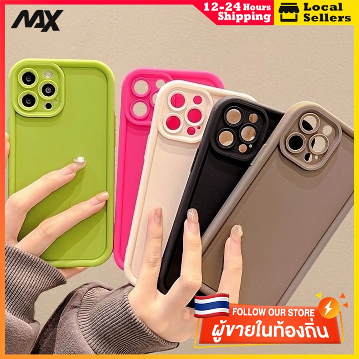 เคสโทรศัพท์มือถือเคสพาสเทล สำหรับรุ่น for IPhone 11 12pro 13 14 15 12 Pro MAX XR 7 8 6 6s Plus X XS MAX 15promax 13
