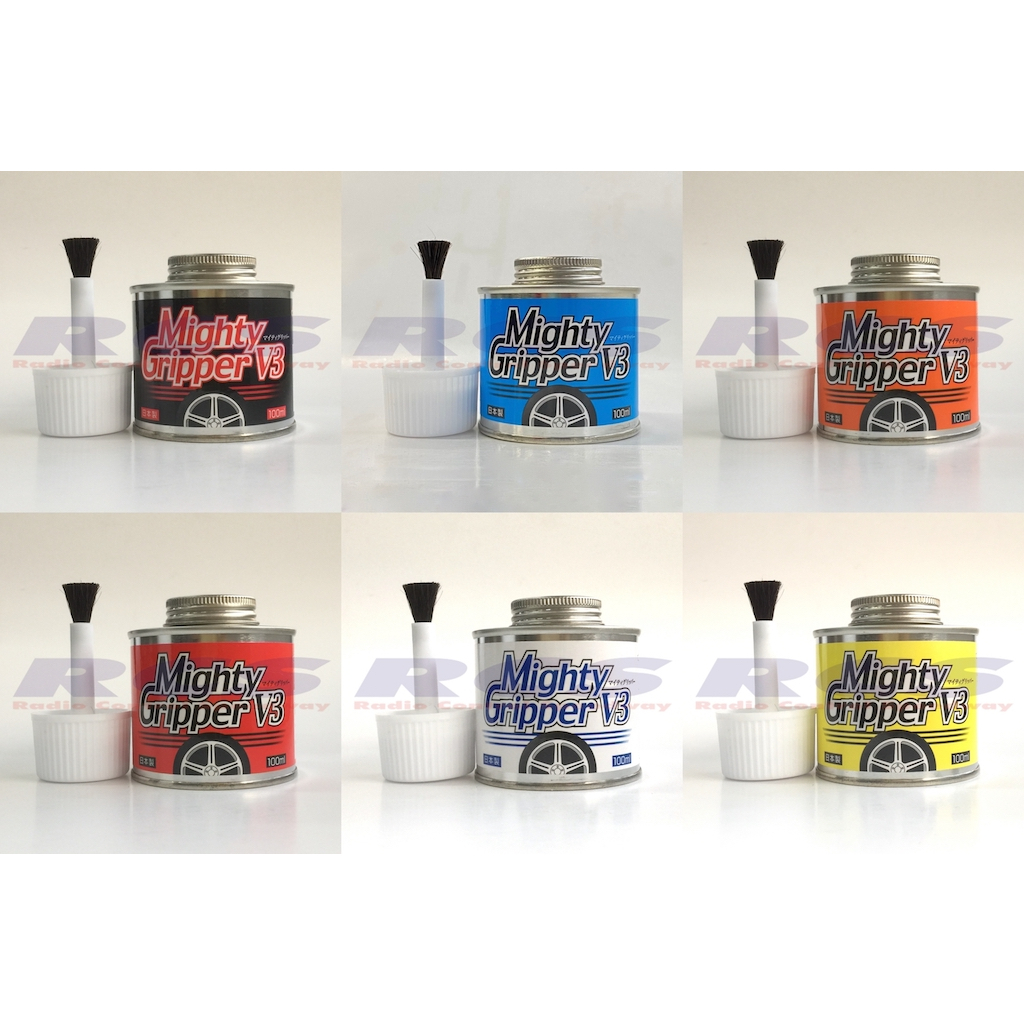 NASA Mighty Gripper V3 Black Blue Orange Red White และ Yellow น้ำแทรคชั่นยาทายางเพิ่มความเกาะ