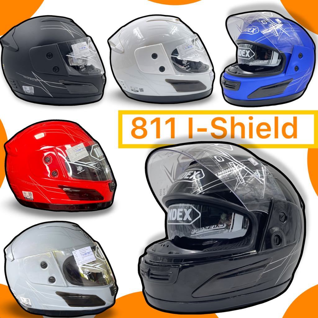 หมวกกันน็อคเต็มใบ INDEX 811 i SHIELD แว่น2ชั้น