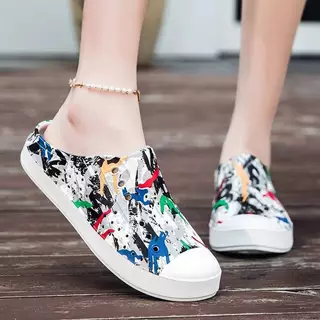 รองเท้าเปิดส้นใส่ได้หญิงและชาย ลุยน้ำ ยางEVA มี36-45 รุ่นNTเปิดส้น