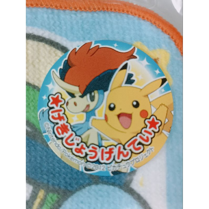 ผ้าเช็ดหน้าอนิเมะ PIKACHU THE MOVIE (21×21cm.)ลายหายาก - รูปที่ 5