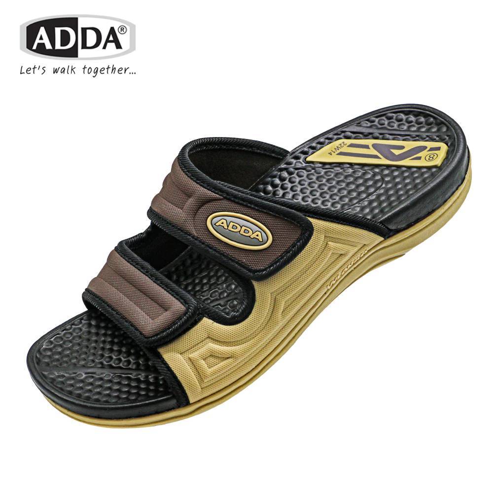 22W14M8 ADDA รองเท้าแตะ รองเท้าลำลอง แบบสวม ปรับขนาดได้ 22W14M8 (ไซส์4-11)วัดขนาดไซส์ที่ตารางทุกครั้งก่อนสั่งนะคะ