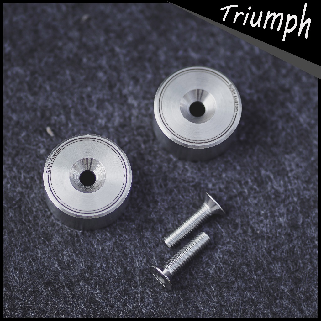 Rush Kustom ปลายแฮนด์ Triumph Street twin T100 T120 Bobber speedmaster speed twin speed400 scrambler 400 900 1200