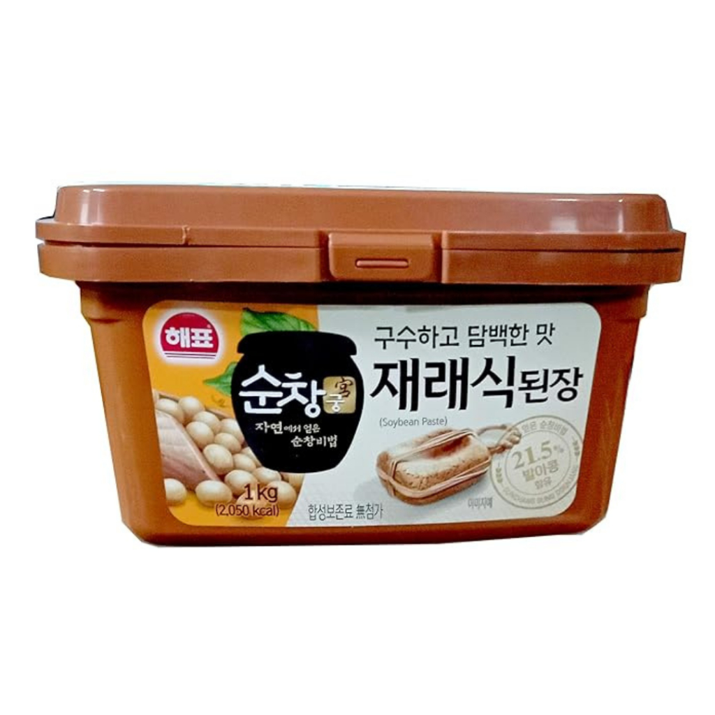 เดนจัง  เต้าเจี้ยวเกาหลี ซอสเกาหลี ซอสหมักถั่วเหลือง แบรนด์ haepyo doenjang 1kg 된장