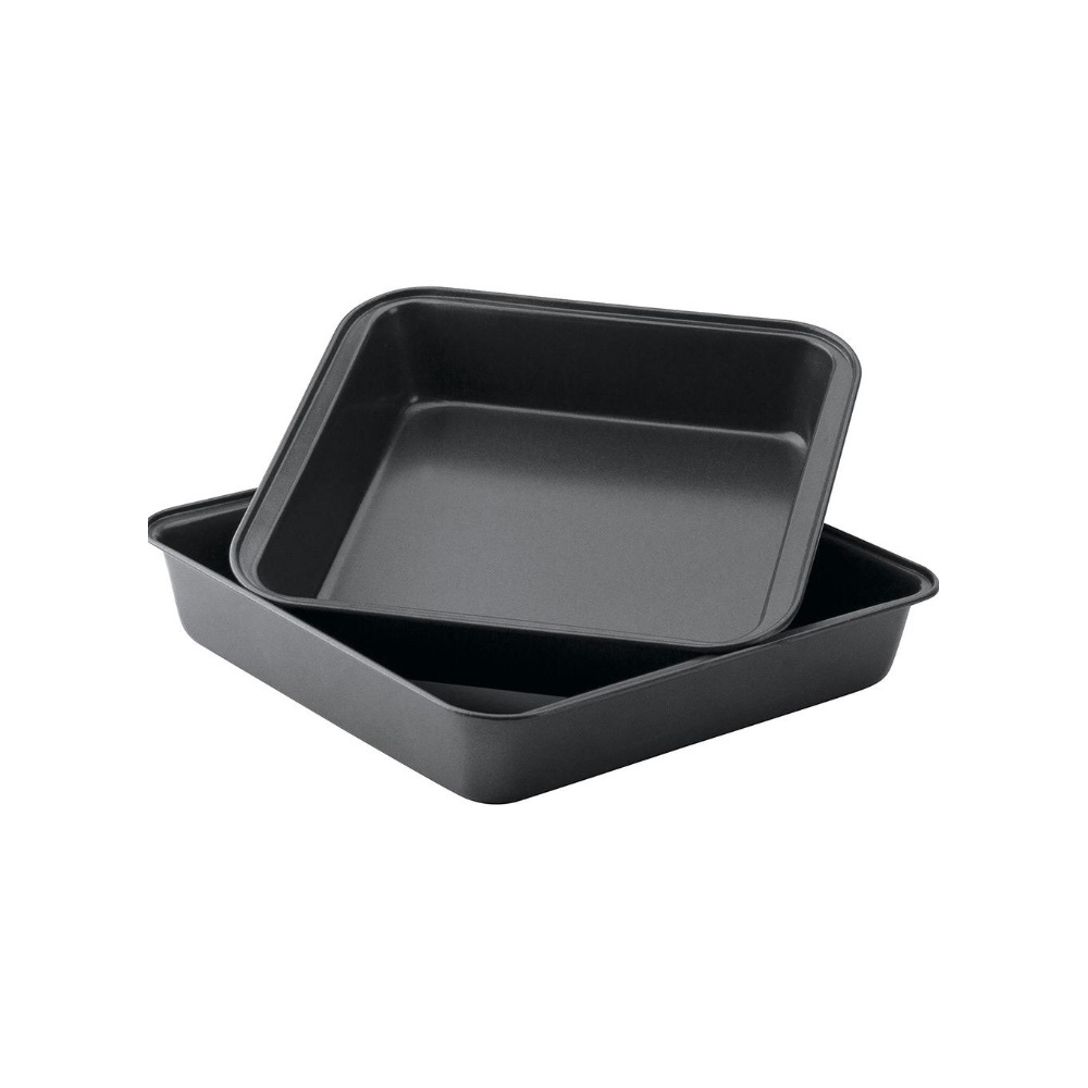 ถาดอบขนม Cake Mould 23x22x5cm (0.4mm) วัสดุ carbon steel T0913