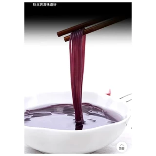 เส้นมันเทศ เส้นเล็กหมาล่า เส้นมันม่วง (紫薯粉细) ขาด400g พร้อมส่ง เส้นหมาล่า เส้นมันม่วง
