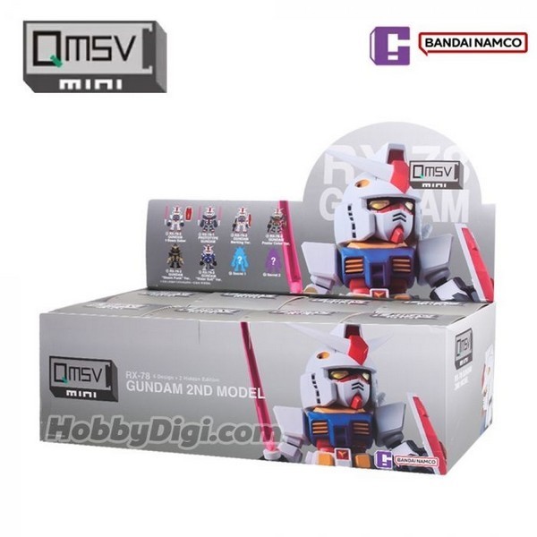 Bandai (สุ่ม 1 / จาก 8 แบบ) QMSV MINI RX-78-2 Gundam 2nd Model (Ver.2.0) 6974913232664 (Figure)