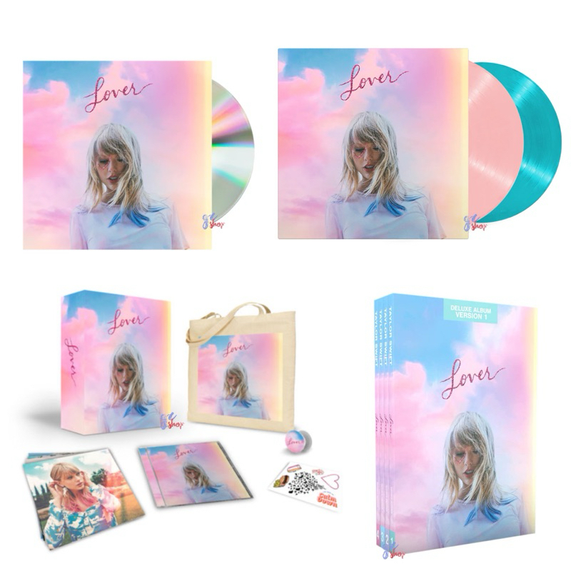 Taylor Swift - Lover Album CD / Vinyl / LP / Box Set / ซีดี / แผ่นเสียง