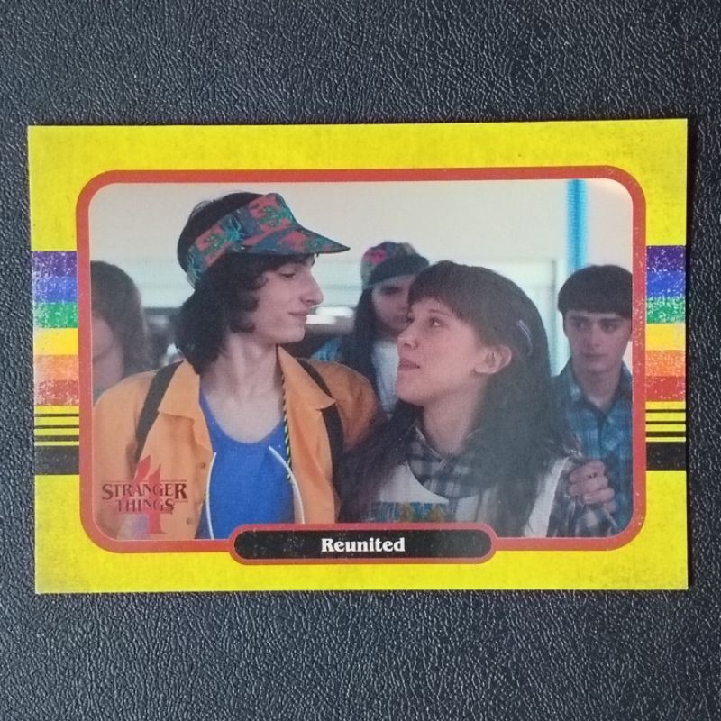 การ์ดใบเบส STRANGER THINGS 4 ZEROCOOL COLLECTIBLE TRADING CARDS