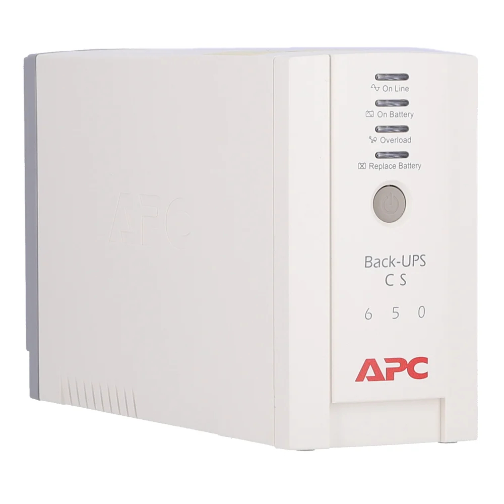 เครื่องสำรองไฟฟ้า  APC BACK-UPS CS 650VA 230V ASEAN BK650-AS