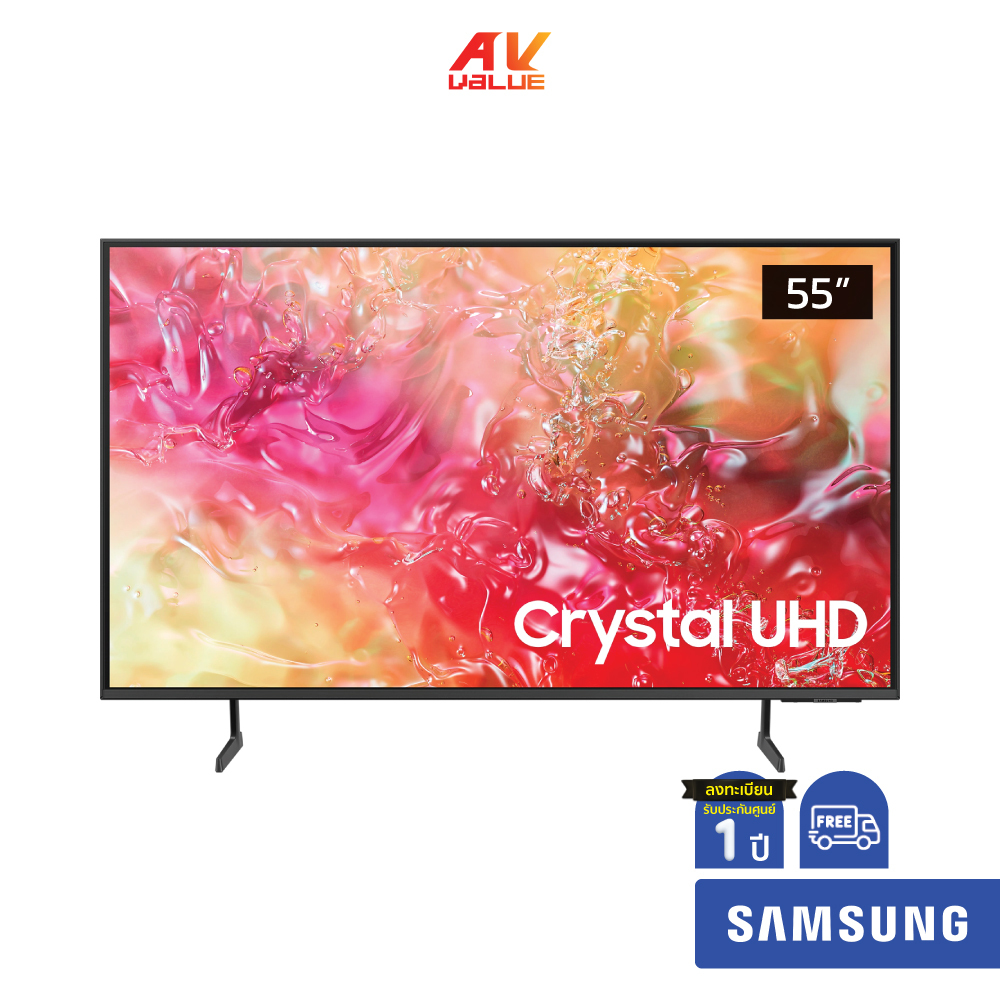 [Pre-Order 10 วัน] Samsung UHD 4K TV รุ่น UA55DU7700KXXT ขนาด 55 นิ้ว DU7700 Series ( 55DU7700 )