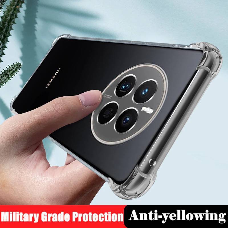 Huawei Mate 50 Pro(ส่งในไทย)เคสTPUใสกันกระแทกแบบคลุมกล้องHuawei Mate50/Mate 50Pro/Mate40/Mate 40Pro/