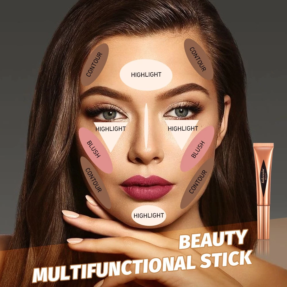 Lakerain ปากกาแต่งหน้า 3in1 บลัชออน-คอนทัวร์-ไฮไลท์ thumbnail 7