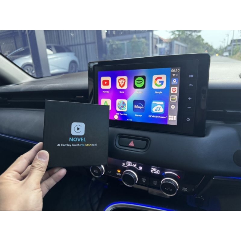 Novel CarPlay Touch ProMAXmini ใส่ซิมได้ ใหม่สุด แรงสุด ในไทย ชิป Snapdragon Ram 8 Rom128 8 core