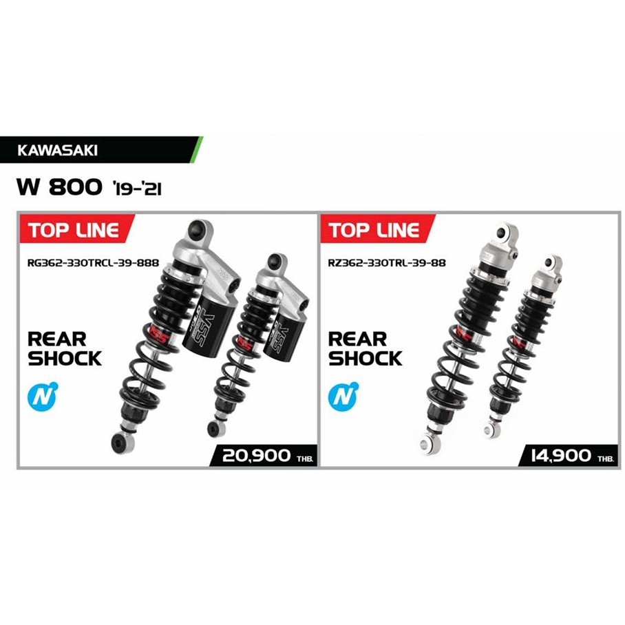 YSS FOR KAWASAKI W800 19-21