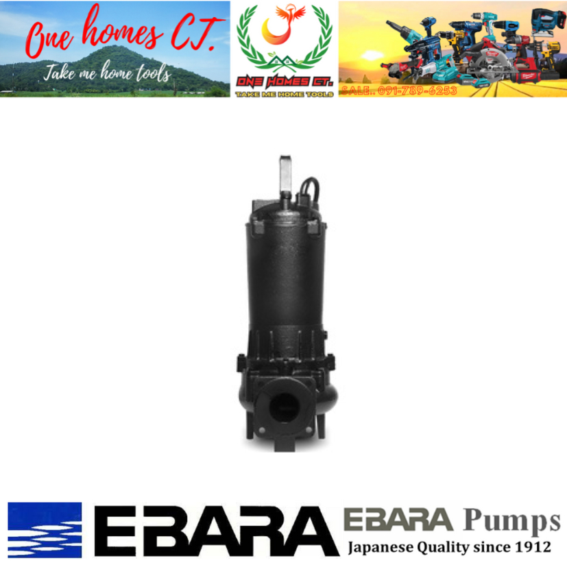 EBARA 80DVS 53.7 ปั๊มน้ำจุ่มกึ่ง Vortex