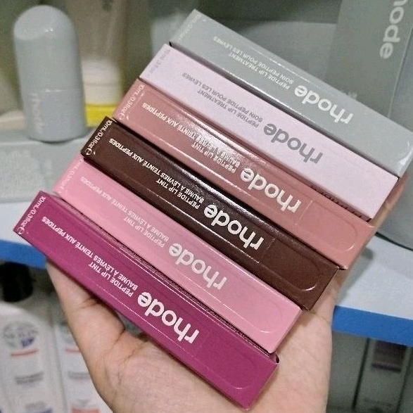 🔥ลดสูงสุด1000​เก็บโค้ดหน้าร้านหรือทักแชท🔥💋RHODE Peptide Lip Tint ลิปแบบมีสี💖 Rhode lip peptide treatment ลิปบาล์
