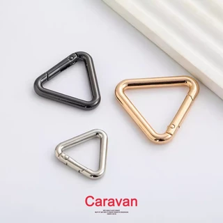 Caravan crew carabiner สามเหลี่ยม โลหะทั้งหมด