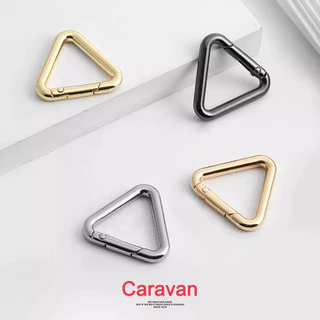 Caravan crew carabiner สามเหลี่ยม โลหะทั้งหมด