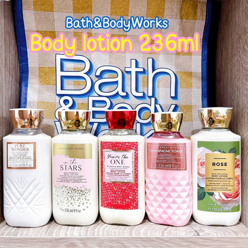 ฉลากไทยBath&BodyWorks Body Lotion236ml โลชั่นบำรุงผิวผสมน้ำหอม