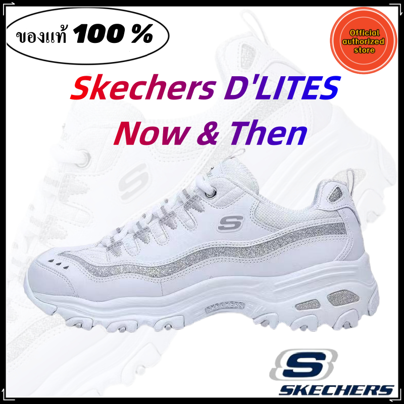 Skechers สเก็ตเชอร์ส รองเท้าผู้หญิง Women D'lites Sport shoes ของแท้ 100 %