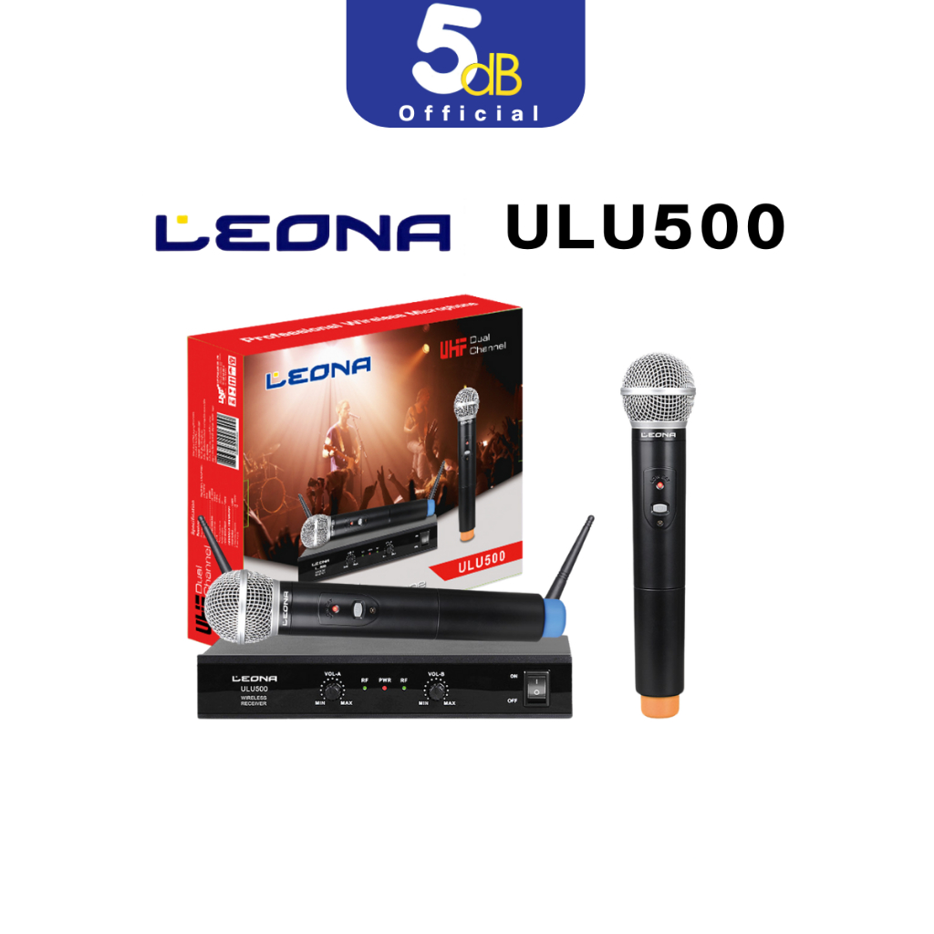 LEONA  ไมโครโฟนไร้สาย LEONA ULU500