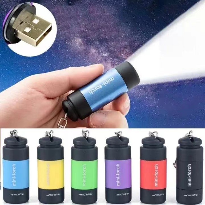 ไฟฉาย Led ขนาดเล็ก / Ultra Bright / พวงกุญแจแบบพกพา / ไฟฉายฉุกเฉินในตัวชาร์จ Usb