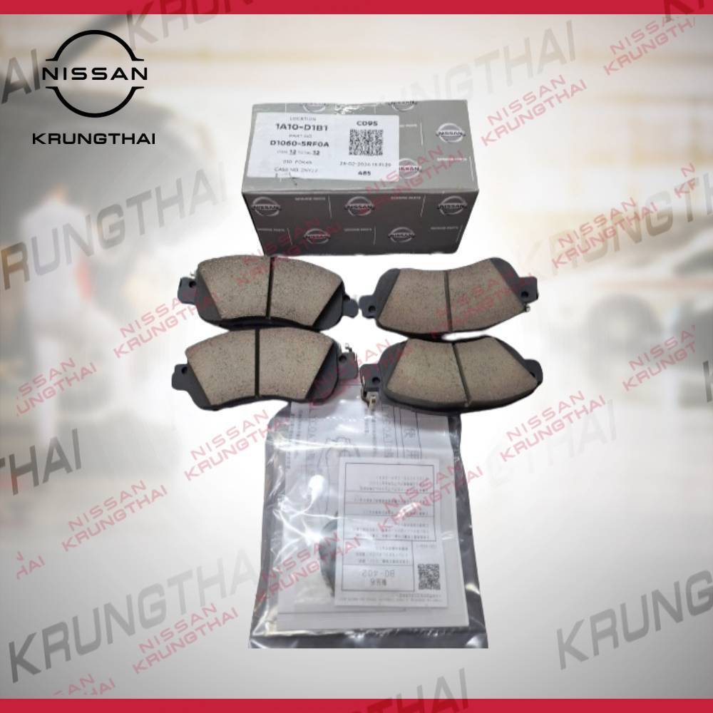 ผ้าเบรคหน้า NISSAN ALMERA TURBO N18 D1060-5RF0A