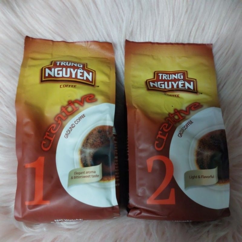 กาแฟเวียดนาม trung nguyen creative ground  coffee กาแฟคั่วบด 250g.หอมมาก exp05/25