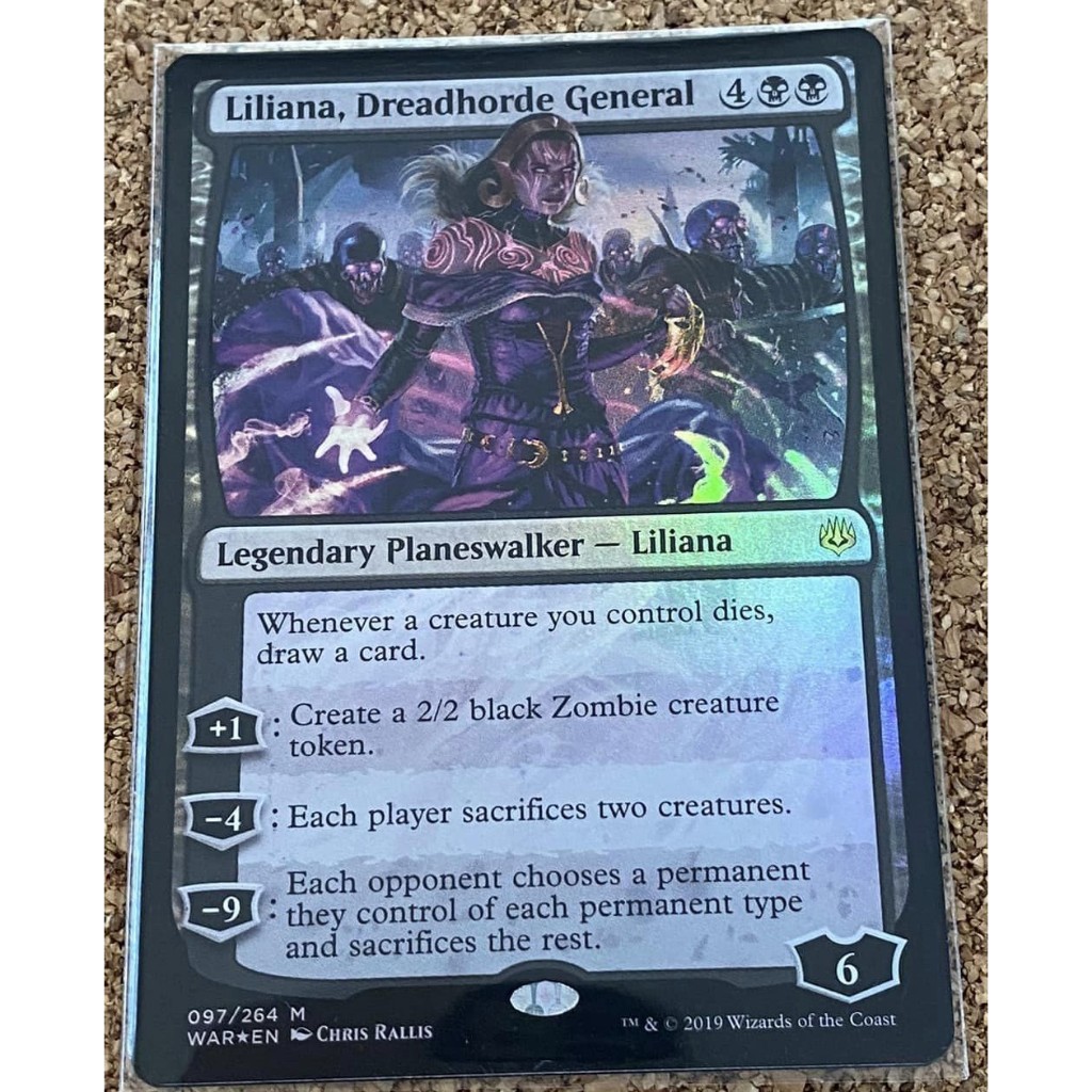 MtG Single: Liliana, Dreadhorde General FOIL [WAR]