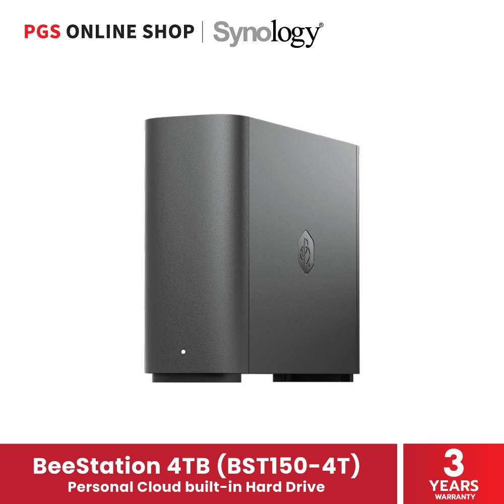 Synology BeeStation 4TB (BST150-4T) Personal Cloud built-in Hard Drive อุปกรณ์จัดเก็บข้อมูล ซิงค์ แล