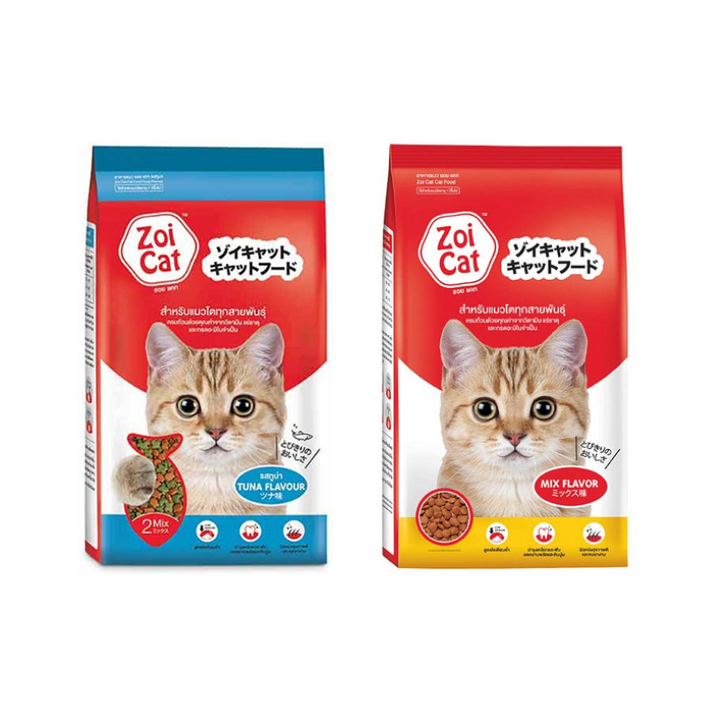 zoi cat อาหารแมวโต 1kg.
