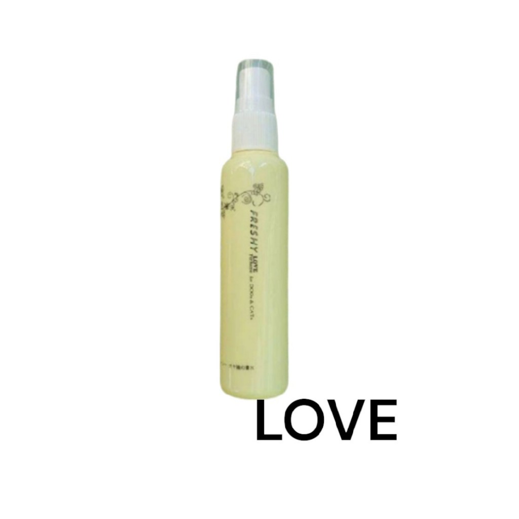 Freshy love perfume for DOGs & CATs น้ำหอมสำหรับสุนัขและแมว 60 ml. 1 ชิ้น