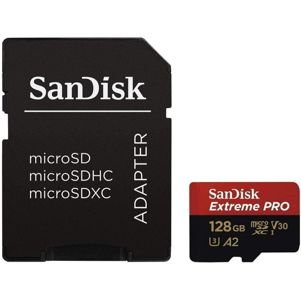 SanDisk Extreme Pro MicroSDXC UHS-I U3 A2 V30 64GB/128GB/256GB by Fotofile