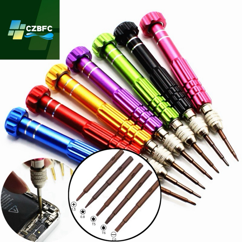CZBFC  ชุดเครื่องมือไขควง สําหรับซ่อมแซมนาฬิกาข้อมือ แว่นตา โทรศัพท์มือถือ 1 ชิ้น