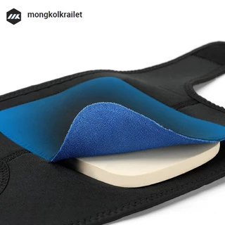 MK กีฬาเข่า Pads Breathable หนาเข่าสนับสนุนรั้งฟิตเนสอุปกรณ์กีฬาสำหรับวิ่งขี่