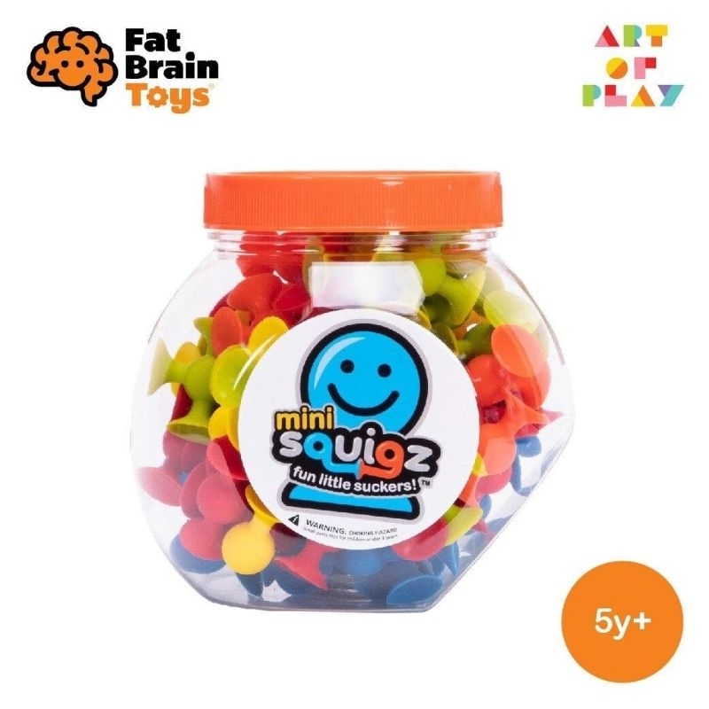 [FatBrainToys] Mini Squigz - ของเล่นตัวดูดซิลิโคน - สำหรับเด็กอายุ 5 ขวบขึ้นไป - Food-grade