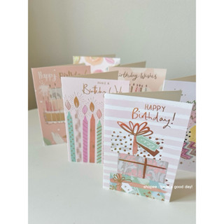 พร้อมส่ง > การ์ดวันเกิด greeting card พิมพ์ลายสีโฮโลแกรม มาพ…