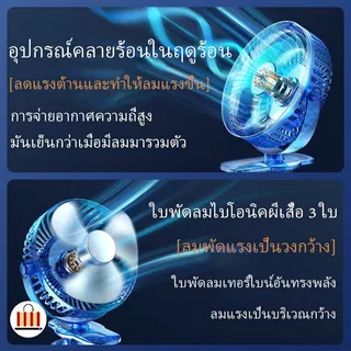 🌀ใช้ได้ 8 ชั่วโมง พัดลมพกพา พัดลมมือถือ 5 สี พัดลมไร้สาย อัจฉริยะ 3 สปีด พัดลมหนีบ ตั้งโต๊ะ ปรับมุม พัดลมติดรถยนต์