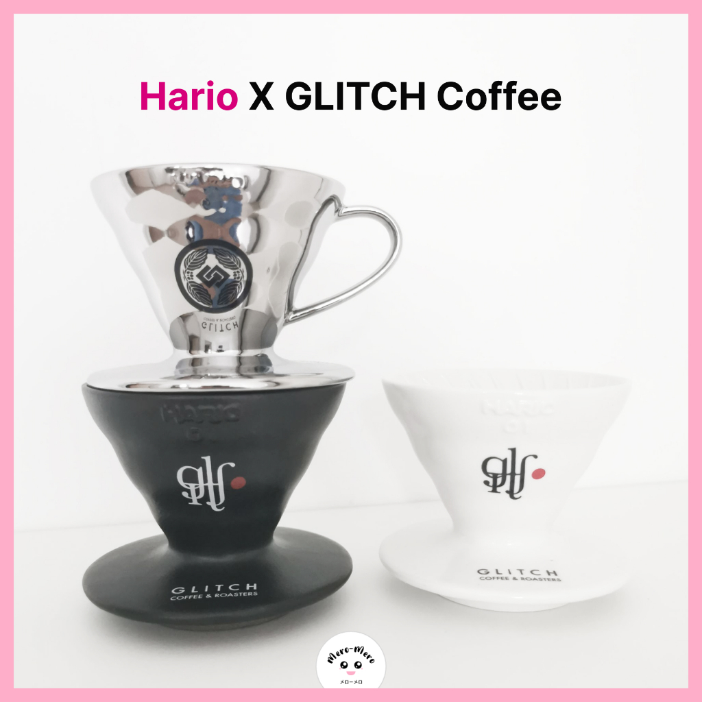 [Limited] Hario x GLITCH COFFEE V60 Coffee Dripper - Collaboration with Japan’s famous coffee shop G