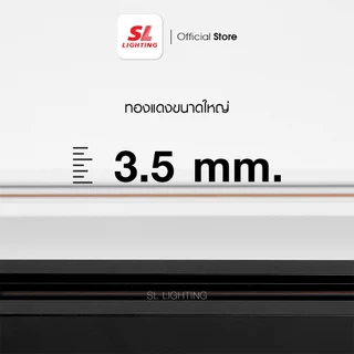 SL LIGHTING | Track Rail, Track Accessories - รางแทร็คไลท์และอุปกรณ์เสริมราง รุ่น TL-B, TL-W ขนาด 1 เมตร