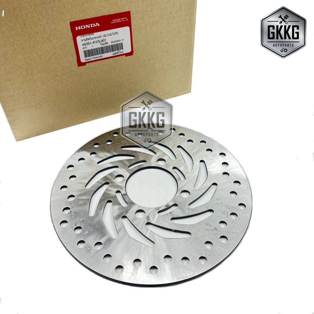 จานดิสเบรคหน้า แท้ศูนย์ HONDA PCX150 (2012-2017) รหัสสินค้า 45351-KVG-901