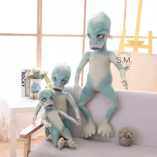 SM.ตุ๊กตาเอเลี่ยน ตุ๊กตาบูรพา ของเล่น หมอนข้าง วางโซฟา ของขวัญ พร้อมส่งในไทย