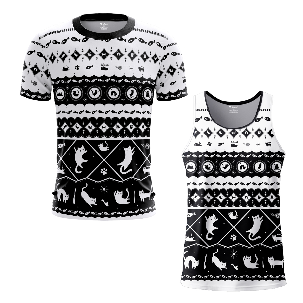 WingNaiDee วิ่งไหนดี เสื้อวิ่งแมวแดนซ์