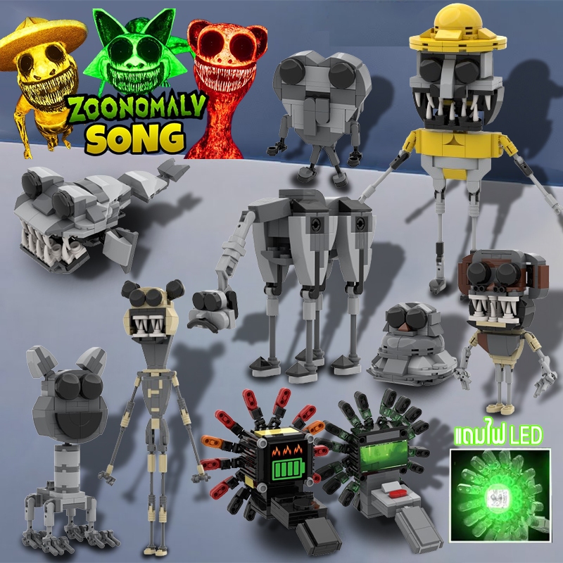 ล่าสุด MOC zoonomaly Building Blocks ชุด ตัวต่อ Monster บล็อคตัวต่อ ของเล่นเด็ก ของเล่น