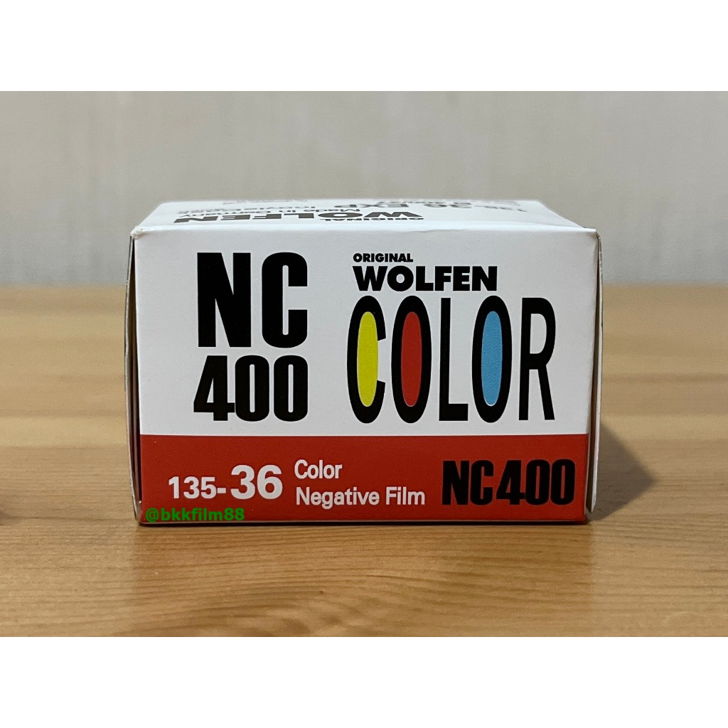 ฟิล์มสี WOLFEN NC400 35mm 36exp Color film 135-36 ฟิล์ม 35มม. ORWO ฟิล์มถ่ายรูป