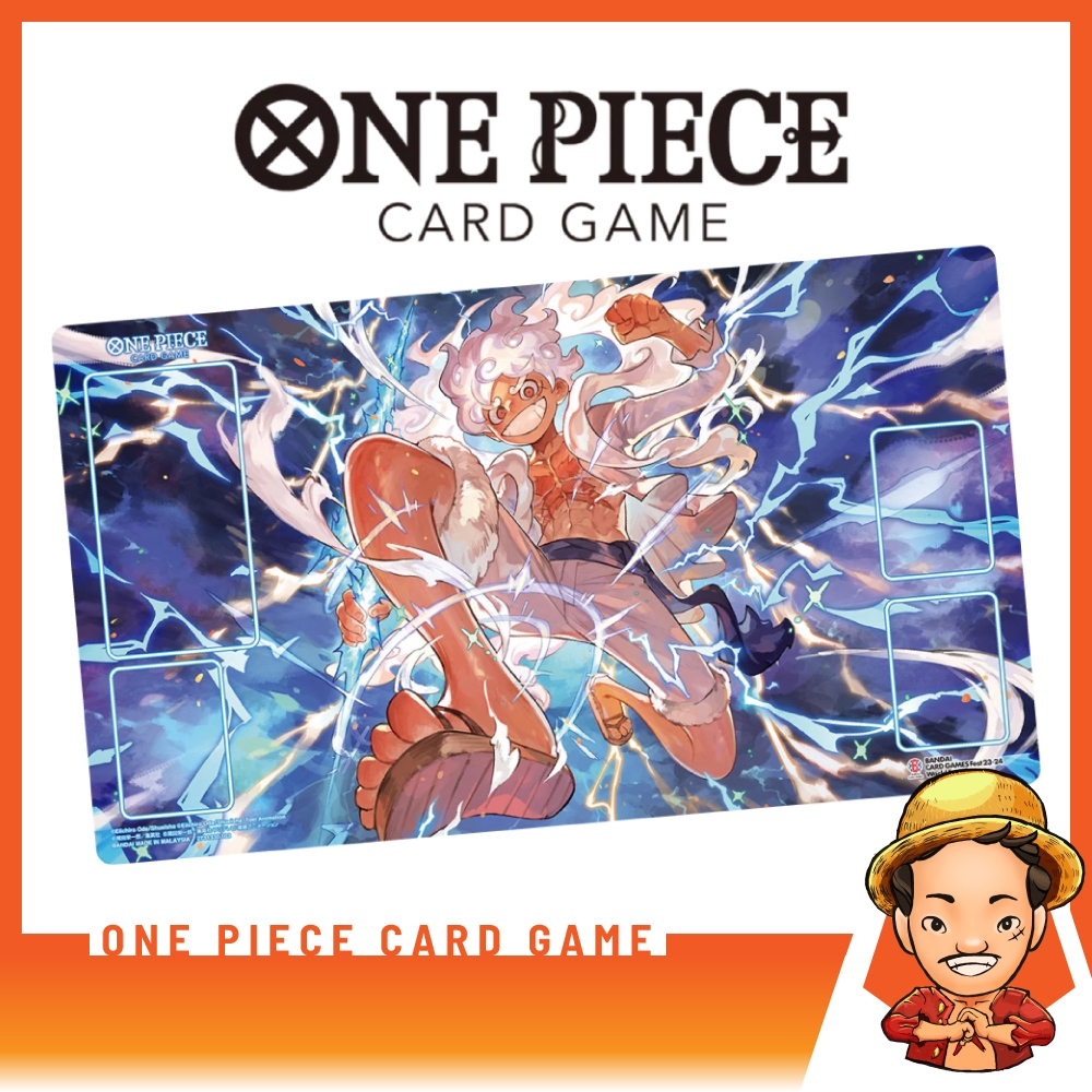 [FIZZY] One Piece Card Game: Luffy Gear 5 Playmat [BANDAI CARD GAMES FEST 23-24 EDITION] [วันพีช การ
