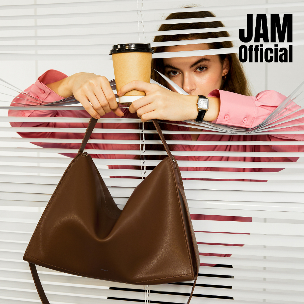 JAM | MUVA - Hobo - กระเป๋าสะพายข้าง หนังวัว ทรงโฮโบ ปรับเป็นครอสบอดี้ได้