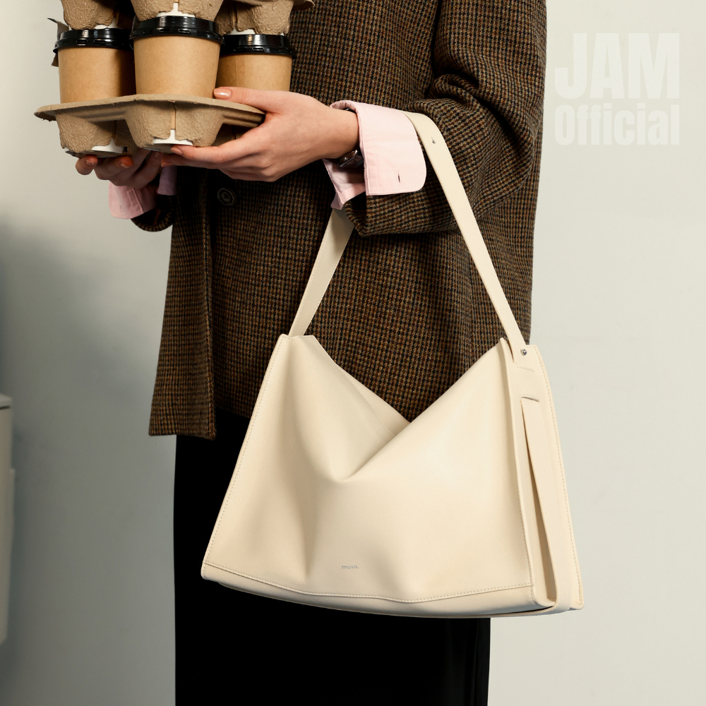 JAM | MUVA - Hobo - กระเป๋าสะพายข้าง หนังวัว ทรงโฮโบ รูปที่ 2