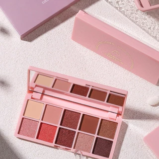 pink girl อายแชโดว์ พาเลทตา พาเลทอายแชโดว์ อายแชโดว์พาเลท อายแชโดว์เนื้อแมท อายแชโดว์ประกายมุก 10 สี